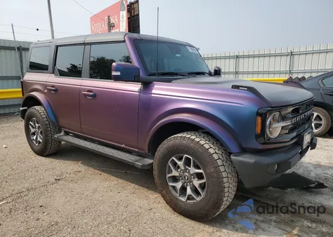 2021 Ford Bronco Base z USA, uszkodzony, nr VIN 1FMDE5DH0MLB00504